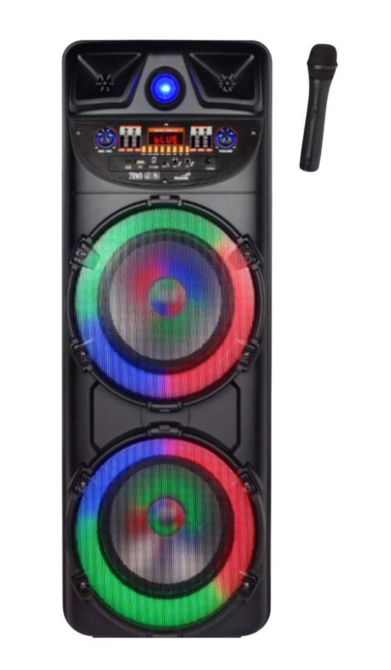 iDance Mixbox 5000mk2 Cassa Portatile a batterie Bluetooth con luci LED