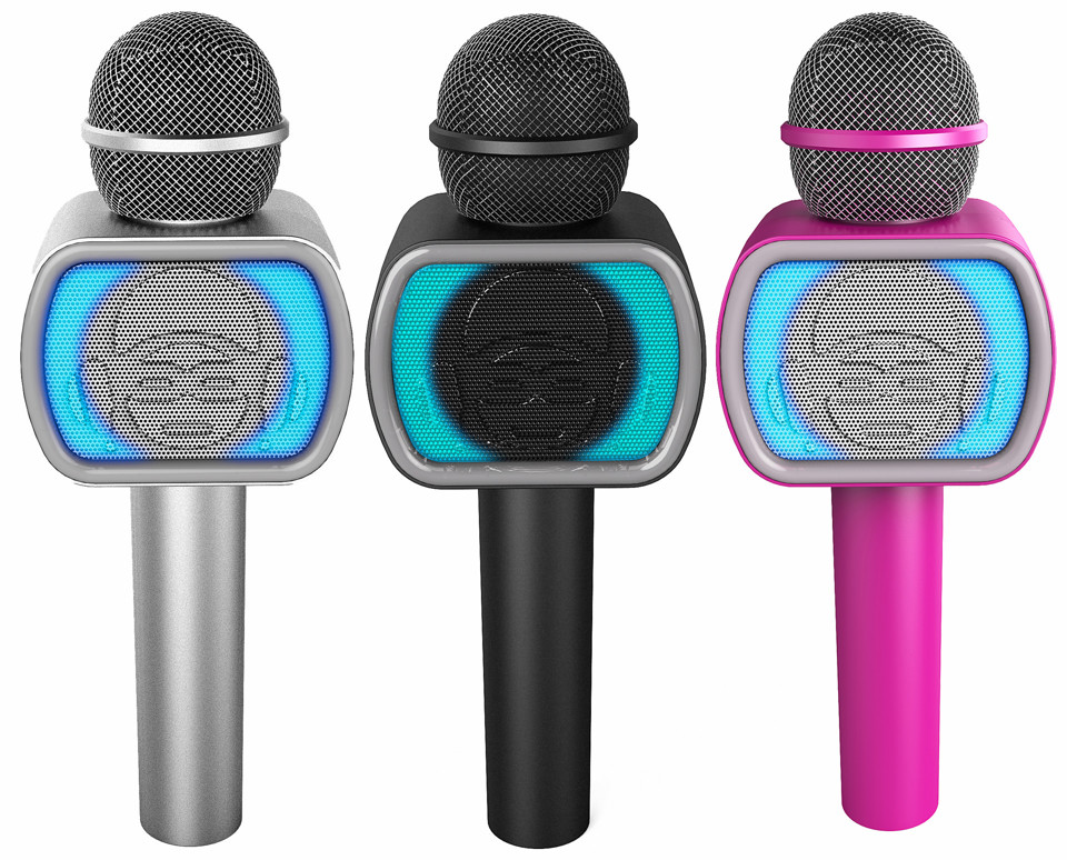 iDance Party Mic PM-20 Nero Microfono per karaoke