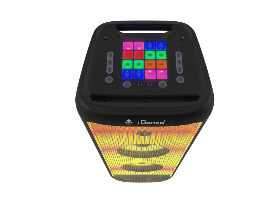 iDance PARTYBOX DJX-2000 potentissima cassa a batterie  2000W con luci da discoteca e pannello comandi, mp3, bluetooth
