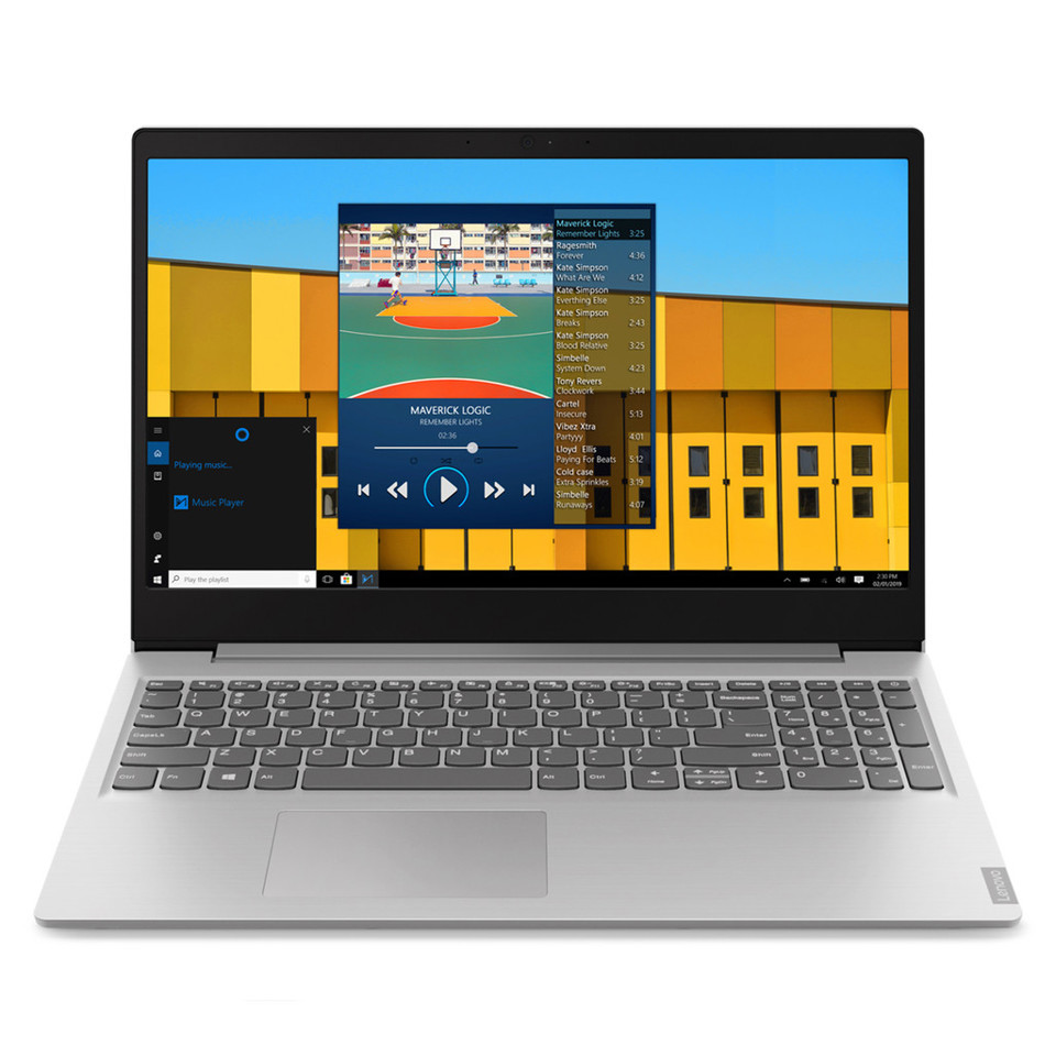 Lenovo IdeaPad S145 Computer portatile 39,6 cm (15.6") 1366 x 768 Pixel 7th Generation AMD A6-Series APUs 4 GB DDR4-SDRAM 256 GB SSD Wi-Fi 5 (802.11ac) Windows 10 Home Grigio