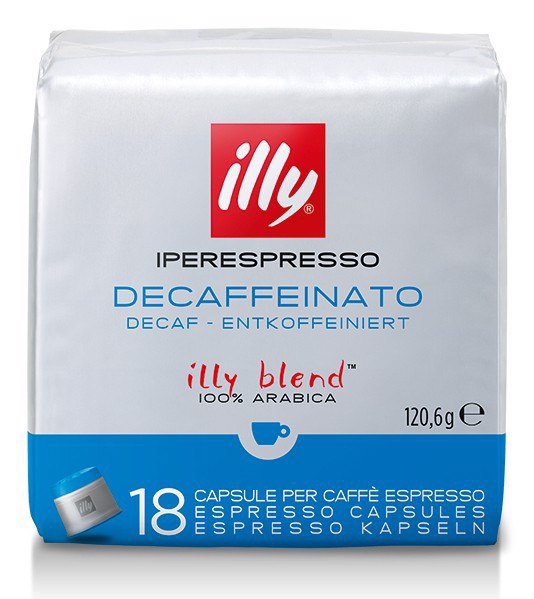 Illy 18 Caffè in Capsule Iperespresso Decaffeinato