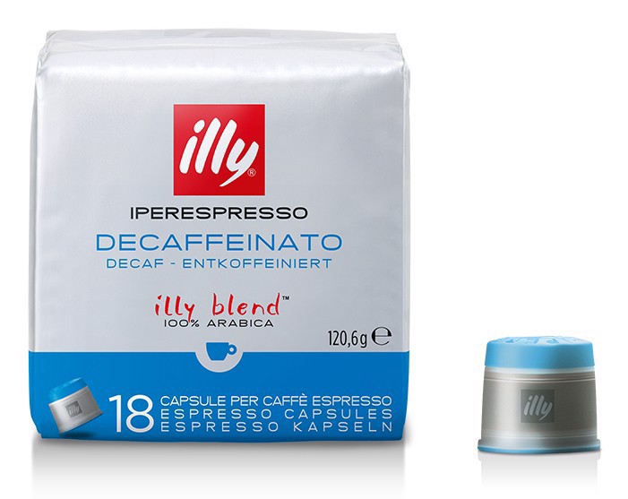 Illy 18 Caffè in Capsule Iperespresso Decaffeinato