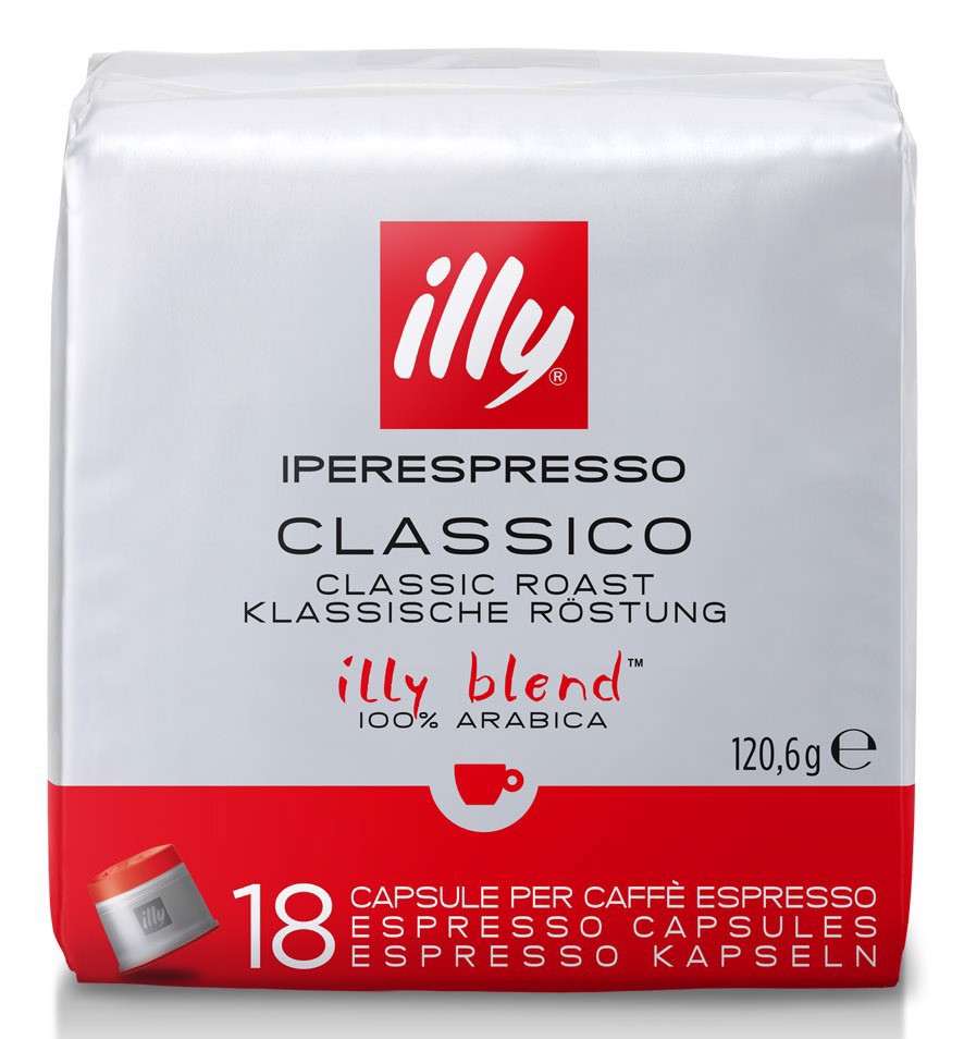 Illy 18 Caffè in Capsule Iperespresso tostato Classico