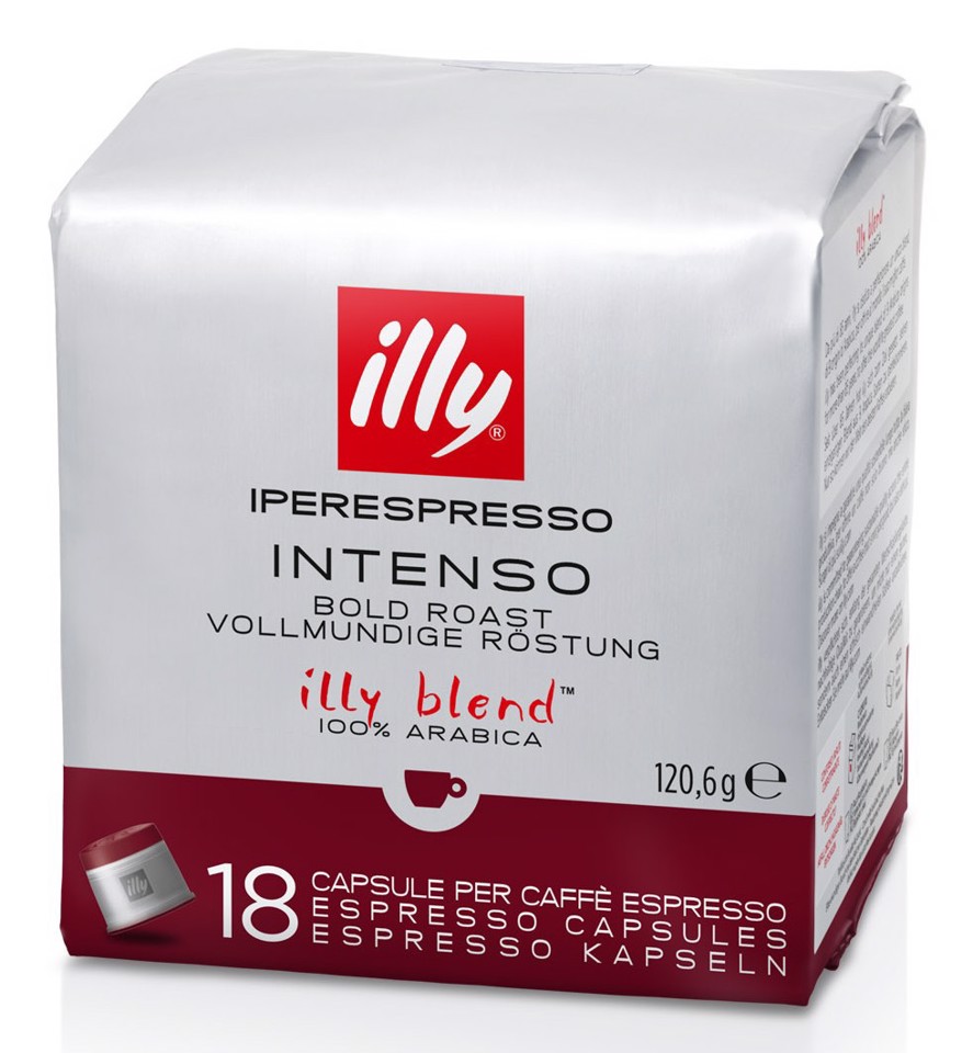 Illy 18 Caffè in Capsule Iperespresso tostato Intenso
