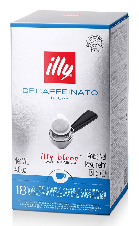 Illy 18 Caffè in Cialde Monodose E.S.E. DECAFFEINATO