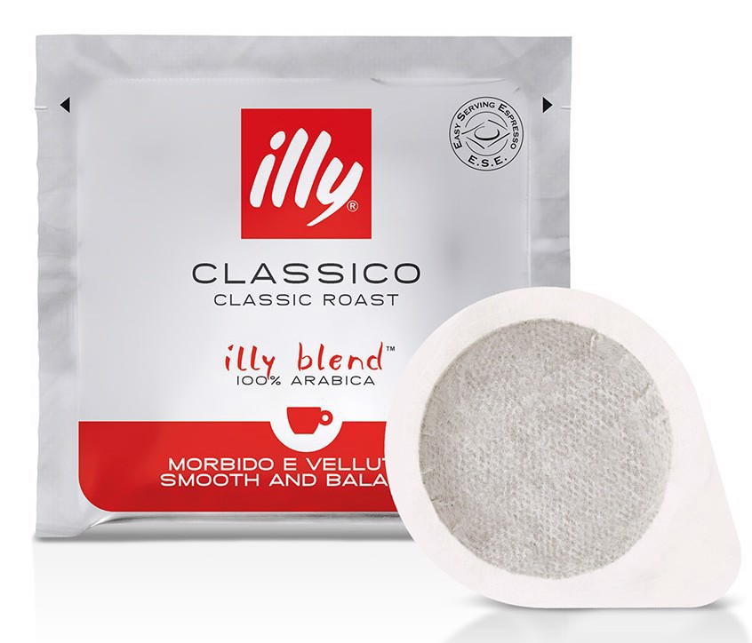 Illy Cialde caffè Classico 200 pz monodose confezionati singolarmente in atmosfera protettiva