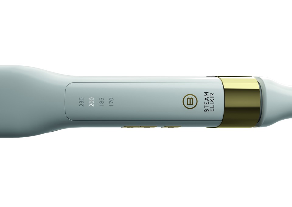 Imetec Bellissima Steam Elixir Piastra per capelli Vapore Bianco 235 W 2,5 m