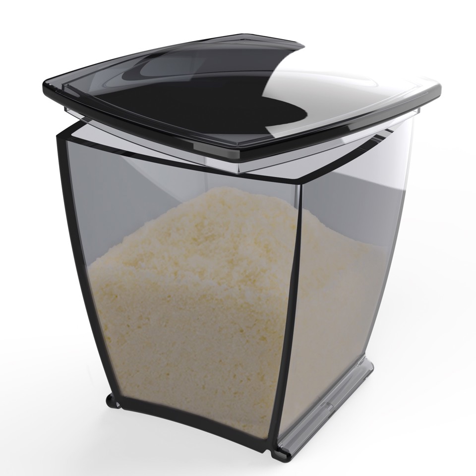 Imetec La Grattugia grattugia elettrica Alluminio Blu, Grigio