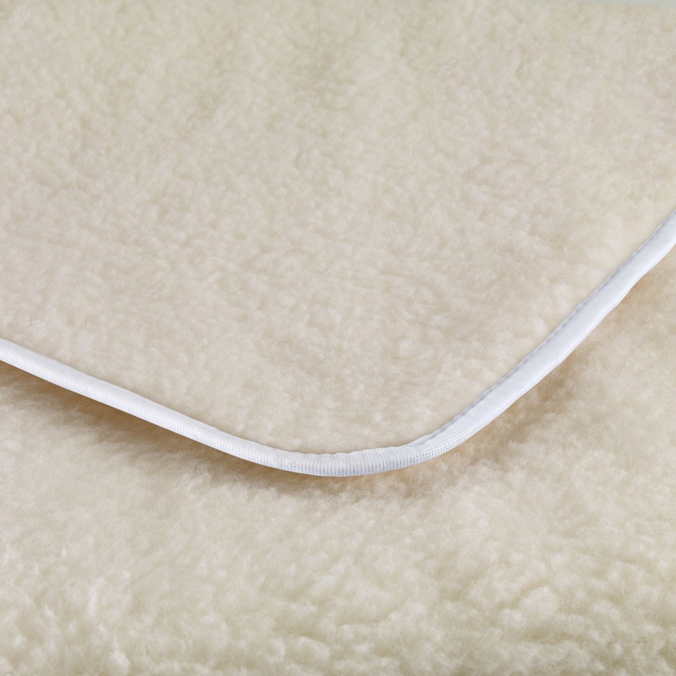 Imetec Scaldasonno Adapto 100% Lana e Merino, Sing. 150x80 cm, Riscaldamento rapido, Tecnologia Adapto, 6 temperature