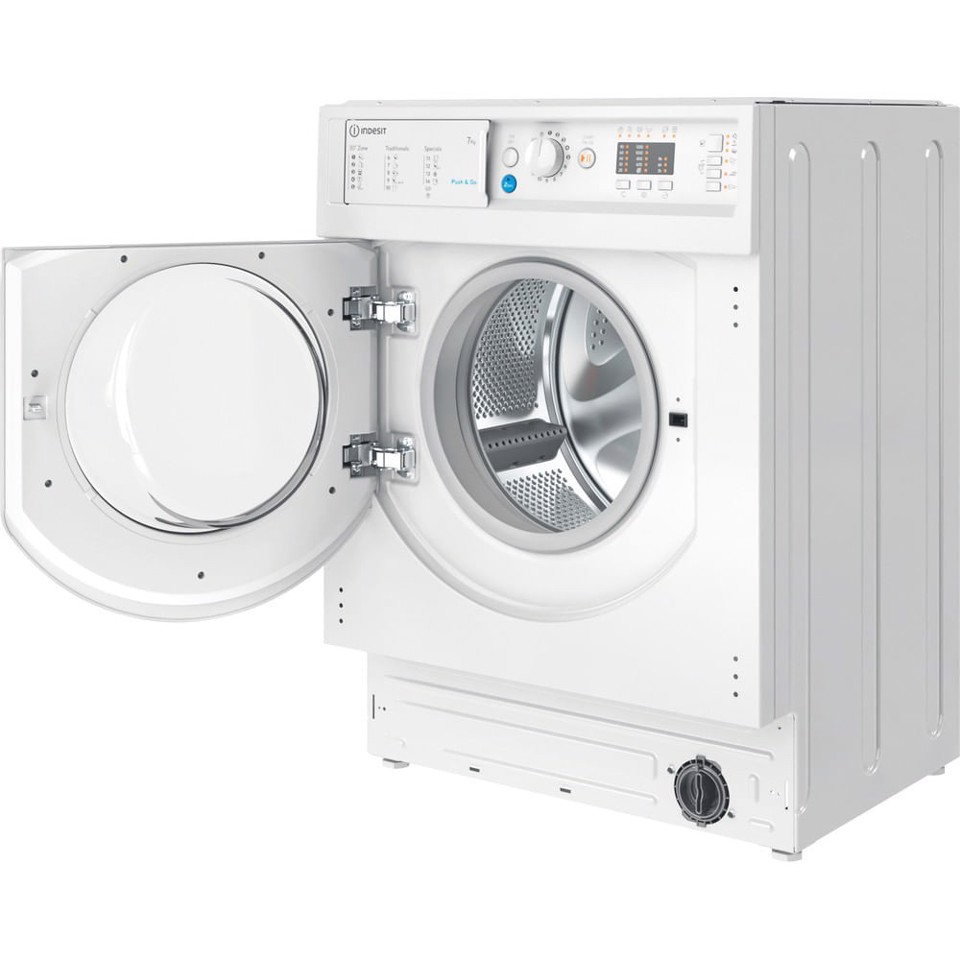 Indesit BI WMIL 71252 EU N lavatrice Caricamento frontale 7 kg 1200 Giri/min E Bianco