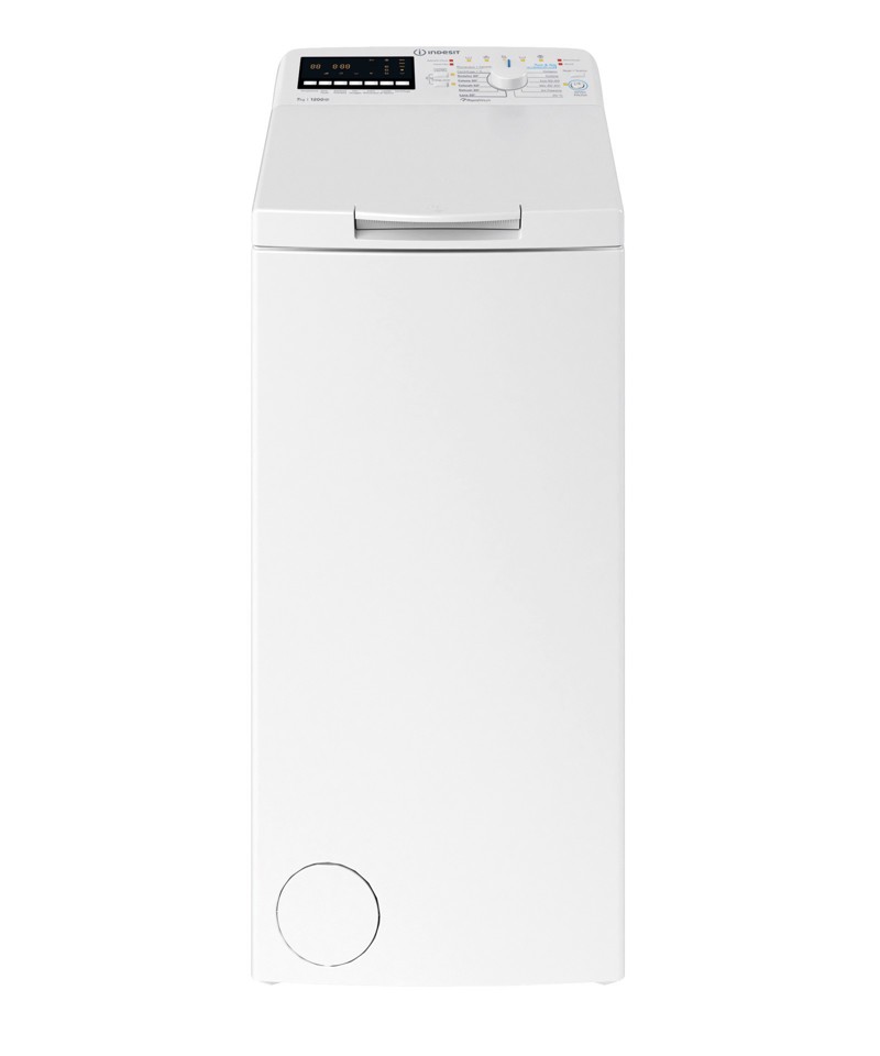 Indesit BTW B7231P IT lavatrice Caricamento dall'alto 7 kg 1200 Giri/min Bianco