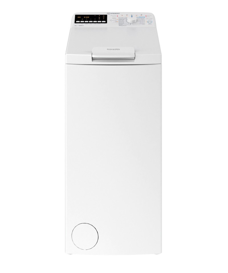 Indesit BTW S6261P IT lavatrice Caricamento dall'alto 6 kg 1200 Giri/min Bianco