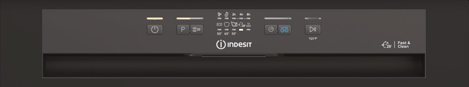 Indesit I3B L634 B A scomparsa parziale 14 coperti