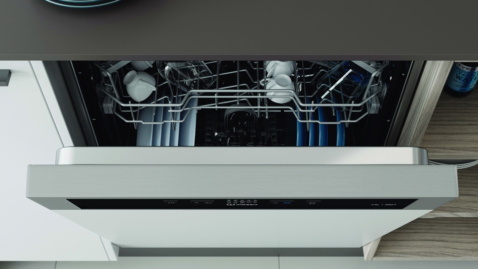 Indesit I3B L634 B lavastoviglie A scomparsa parziale 14 coperti D