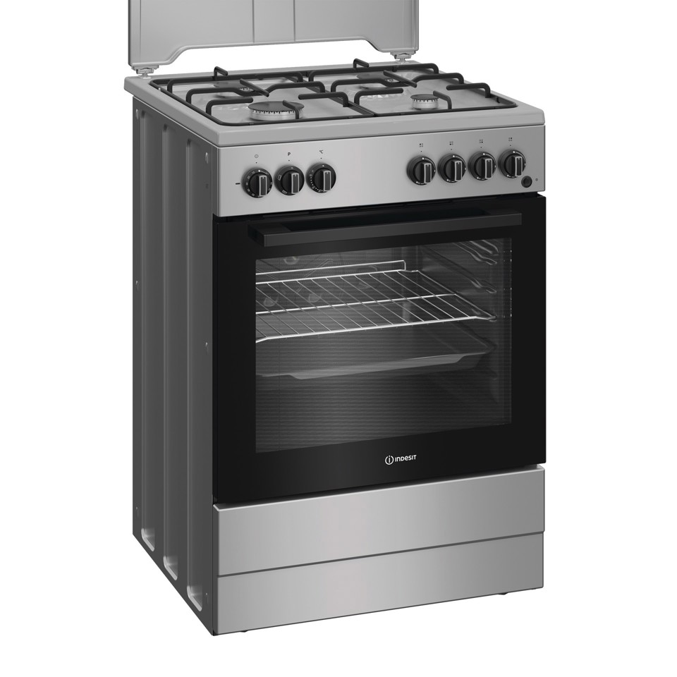 Indesit I6G3PMS Cucina A Elettrico Gas Acciaio inox