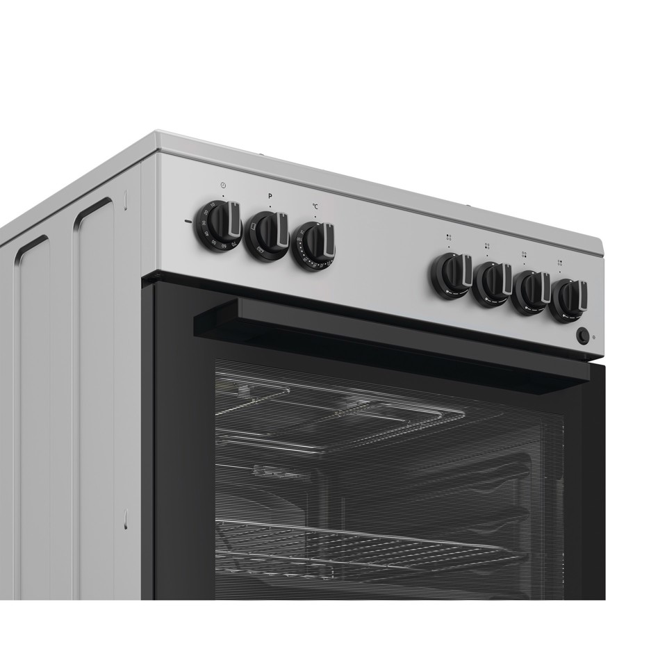 Indesit I6G3PMS Cucina A Elettrico Gas Acciaio inox