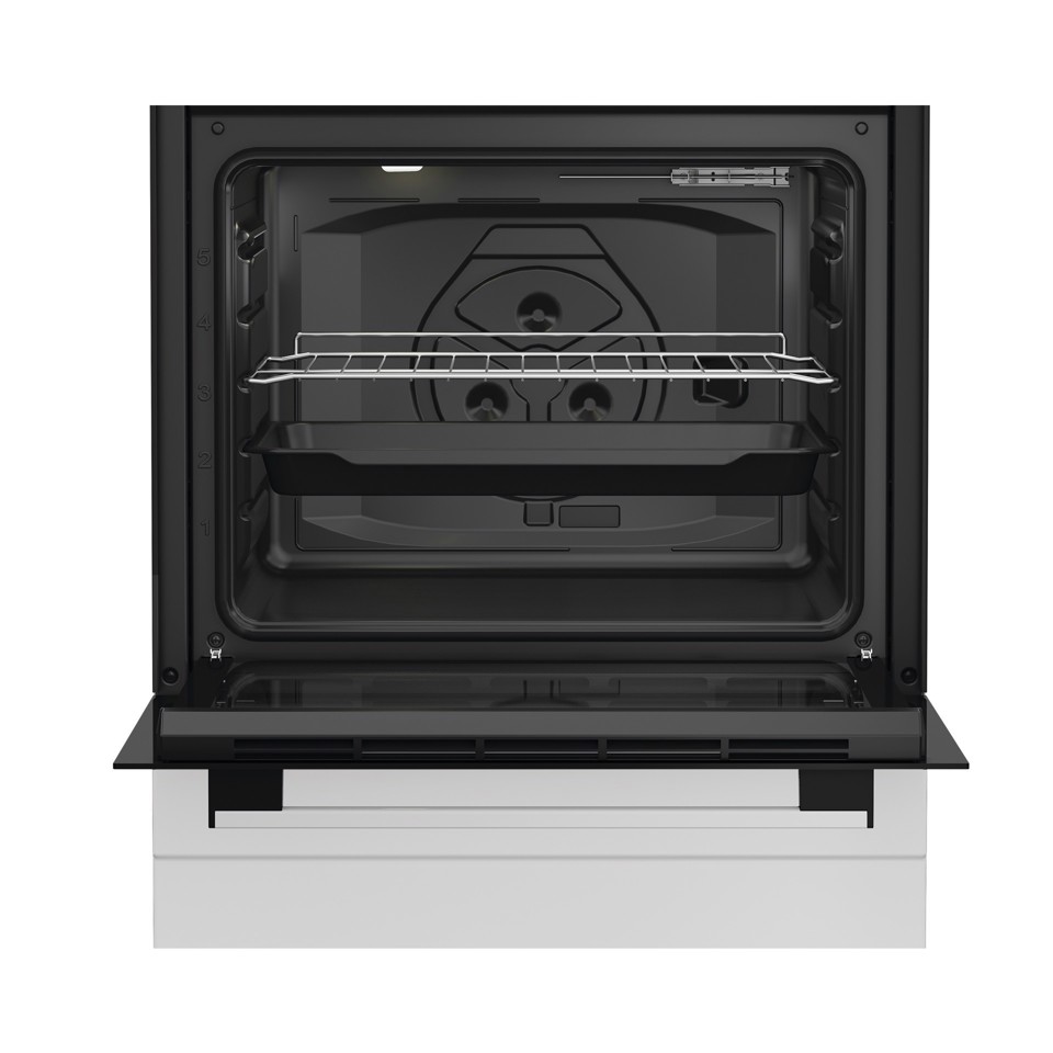 Indesit I6G3PMW Cucina A Elettrico Gas Bianco
