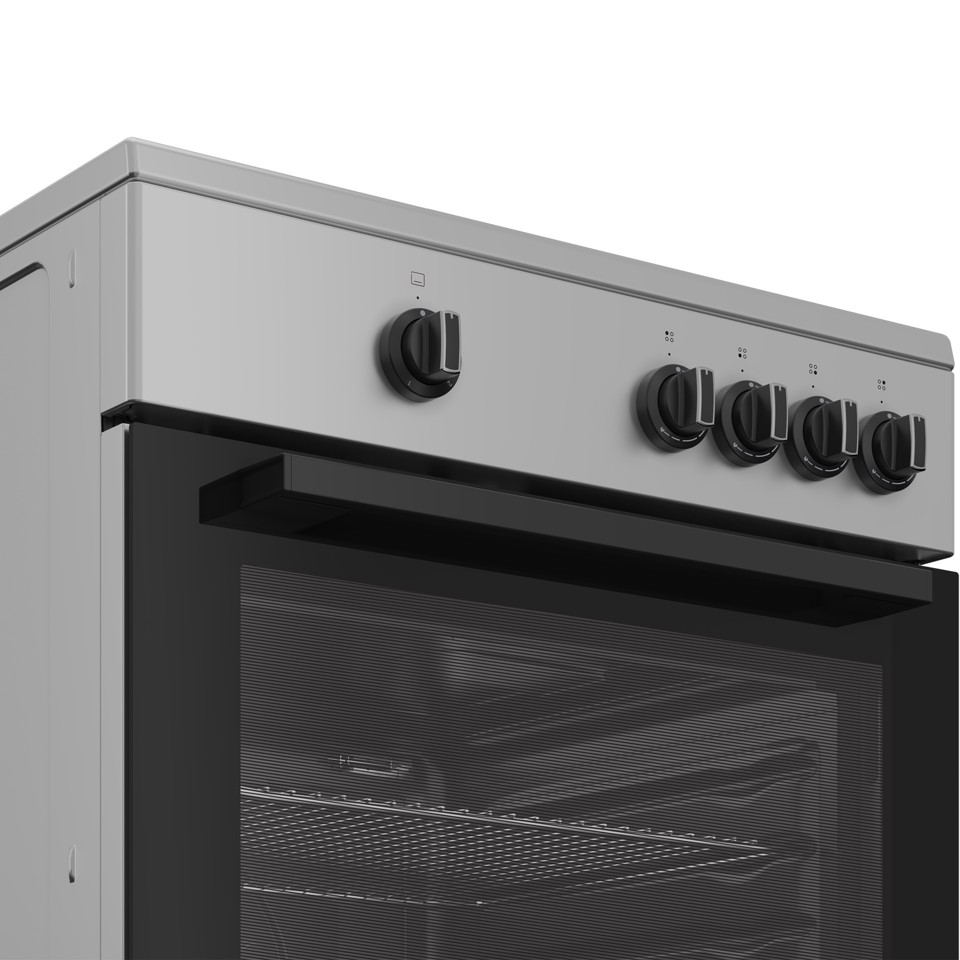 Indesit I6GGKMS Cucina A+ Gas Acciaio inox