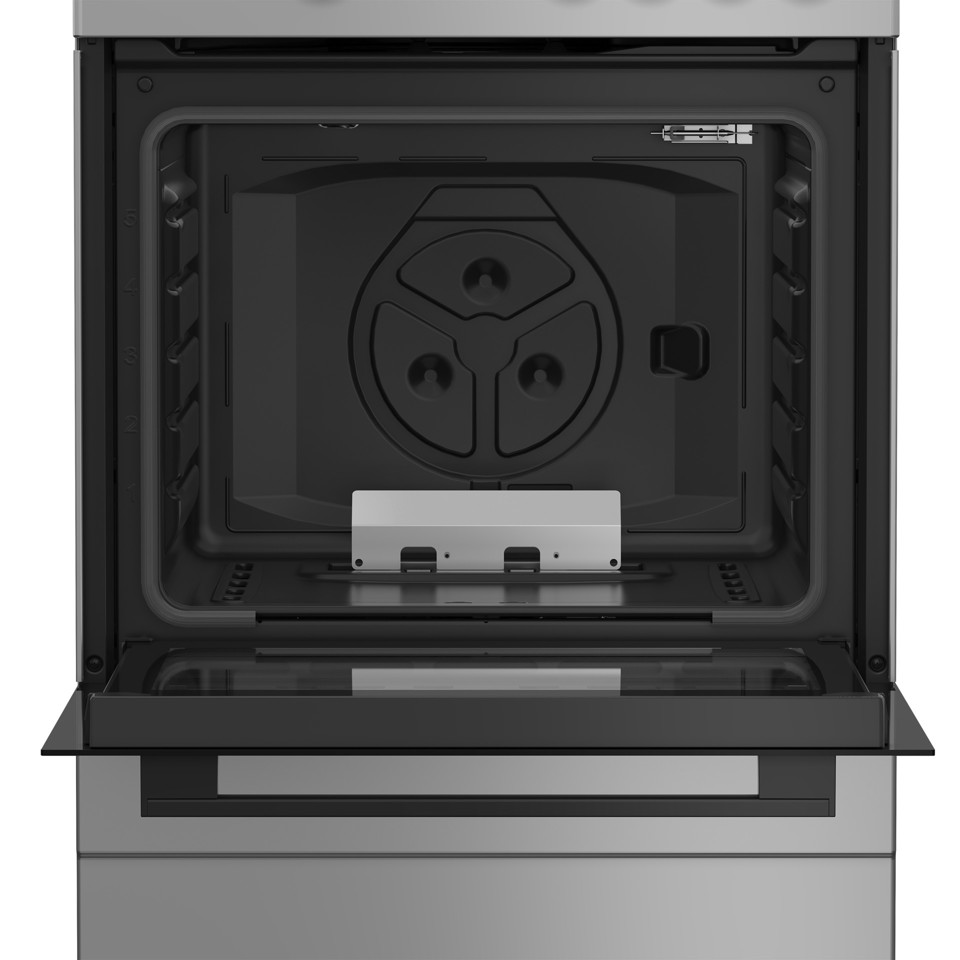 Indesit I6GGKMS Cucina A+ Gas Acciaio inox