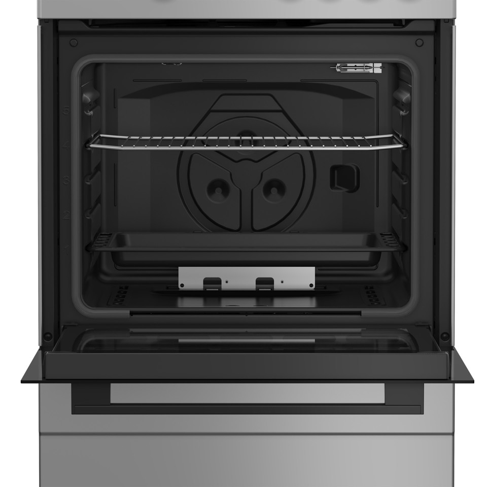 Indesit I6GGKMS Cucina A+ Gas Acciaio inox