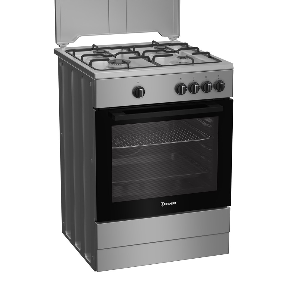 Indesit I6GGKMS Cucina A+ Gas Acciaio inox
