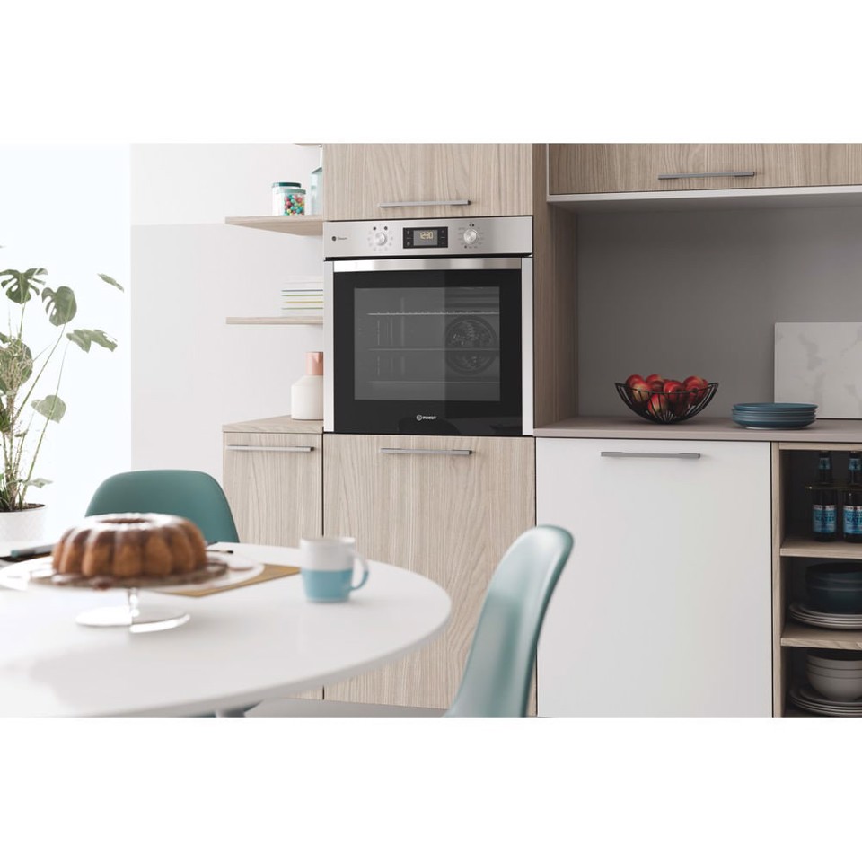 Indesit IFWS 5844 JH IX 71 L A+ Acciaio inossidabile