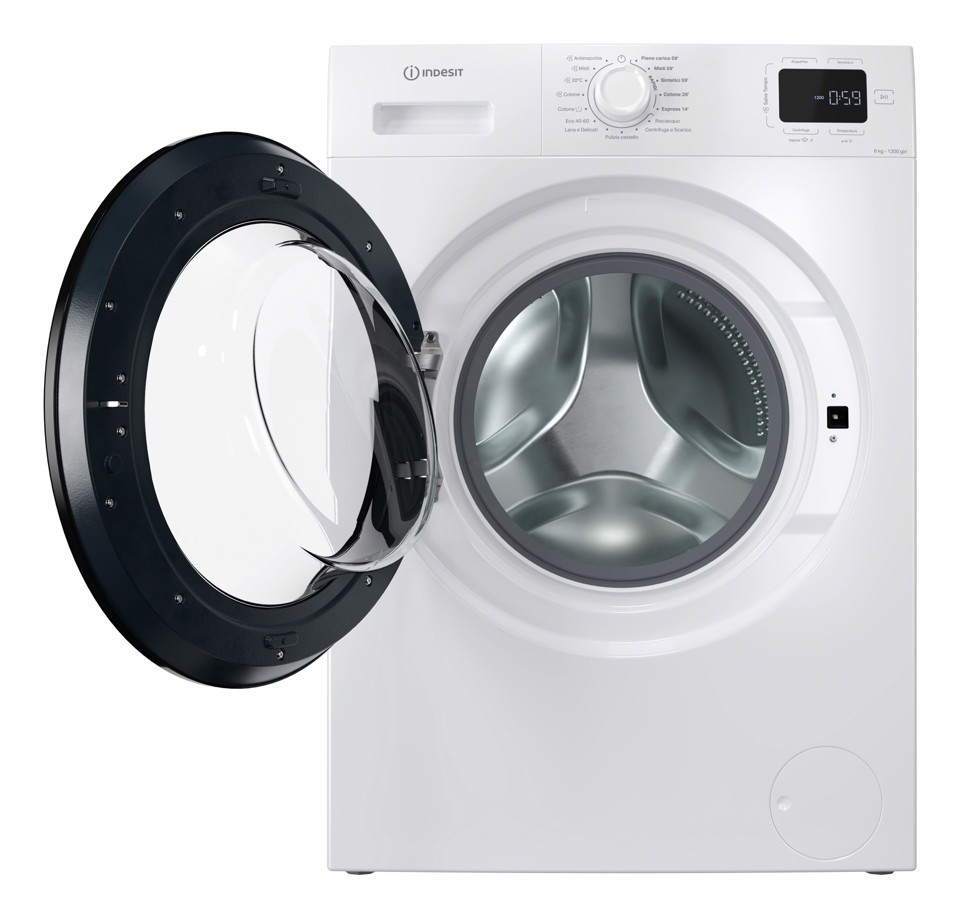 Indesit IM 642B MY TIME IT lavatrice Caricamento frontale 6 kg 1200 Giri/min Bianco