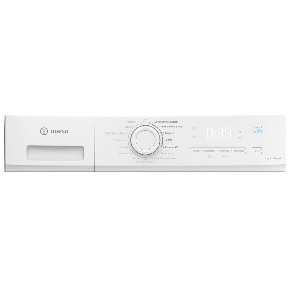 Indesit IMA 762 MY TIME IT lavatrice Caricamento frontale 7 kg 1200 Giri/min Bianco