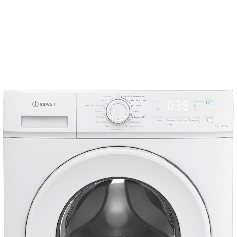 Indesit IMA 762 MY TIME IT lavatrice Caricamento frontale 7 kg 1200 Giri/min Bianco