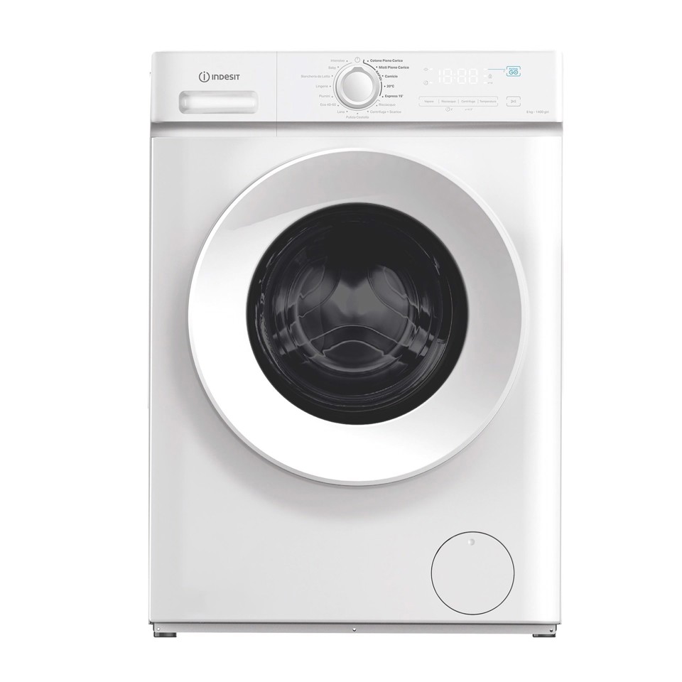 Indesit IMA 864 MY TIME IT 8kg, classe A, White, 1400 giri, Display Digitale