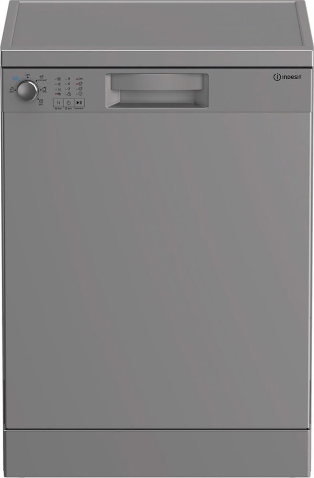 Indesit IN2FE13DT9S, lavastoviglie 60cm, Classe E, 13 coperti, Silver