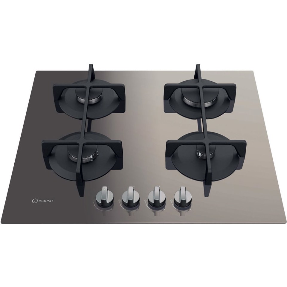 Indesit ING 61T/TD Marrone Da incasso 59 cm Gas 4 Fornello(i)