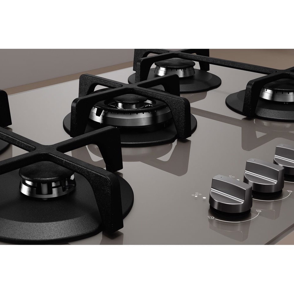 Indesit ING 72T/TD Marrone Da incasso 73 cm Gas 5 Fornello(i)