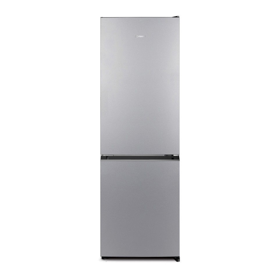 Indesit INKS 8261 S5E Frigorifero combinato a libera installazione, Statico , 54 cm, Classe E, Silver, 38 db, h 1770cm