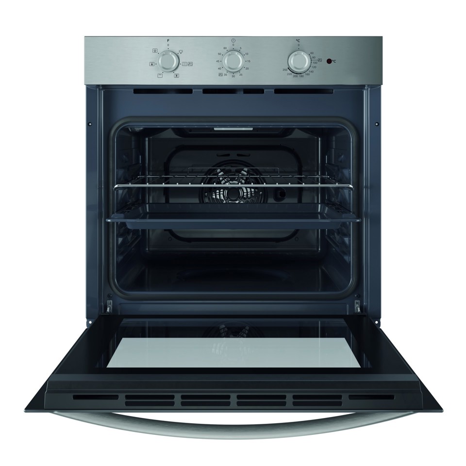 Indesit IO 2350H X Forno multifunzione inox, 6 Funzioni totali, Classe A, 66 Lt, pulizia Steam&Clean