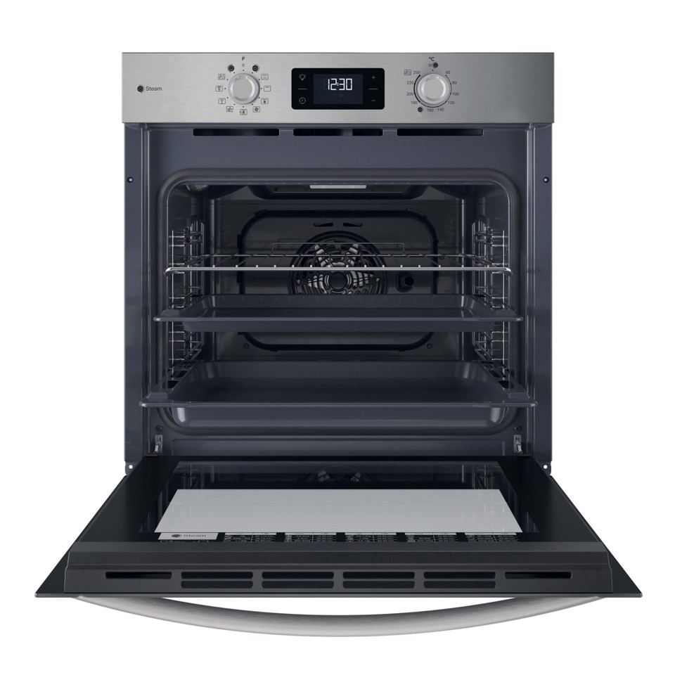 Indesit IO 258HS B forno multifunzione Inox 11Funzioni totali classe A+ 71Lt Funzione Vapore, Idrolisi