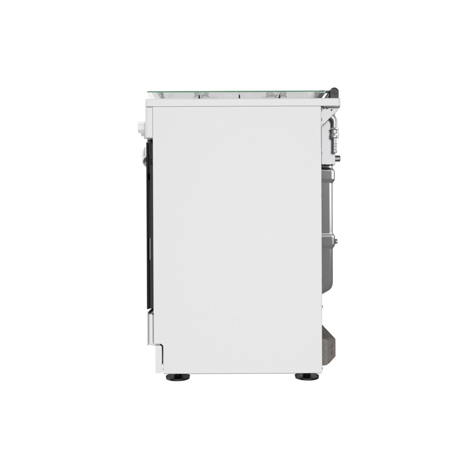 Indesit IS67G4PHW/E/1 Cucina Elettrico Gas Nero, Bianco A