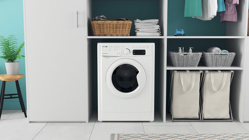Indesit Lavasciuga a libera installazione EWDE 861483 W IT N - EWDE 861483 W IT N Made in Italy