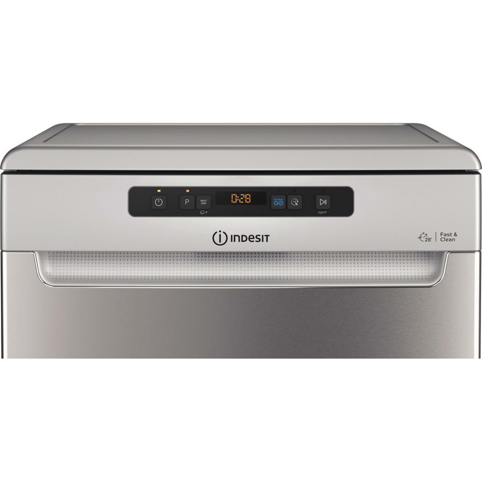 Indesit Lavastoviglie a libera installazione I3F D641A X - I3F D641A X