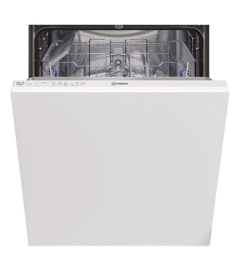 Indesit Lavastoviglie BI 60 cm, classe E, 14 coperti, Push&Go