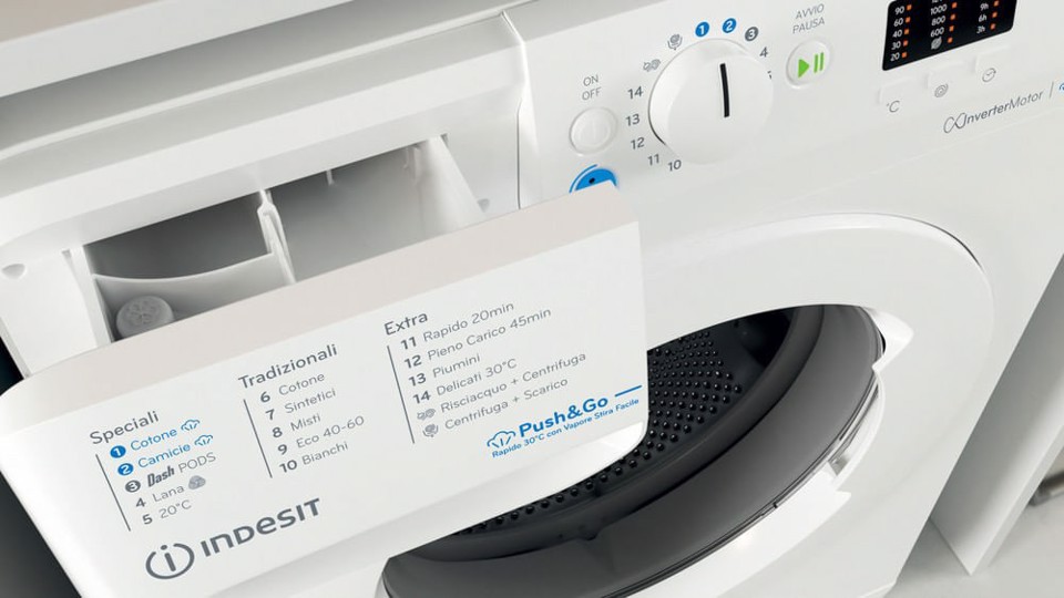 Indesit Lavatrice a libera installazione BWA 81496X WV IT - BWA 81496X WV IT