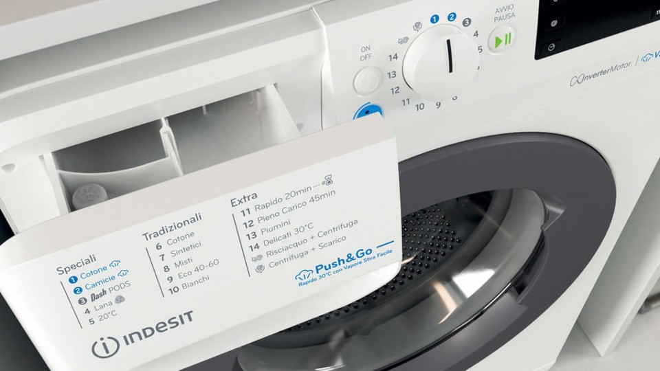 Indesit Lavatrice a libera installazione BWE 91498X WKV IT - BWE 91498X WKV IT