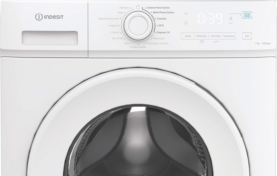 Indesit Lavatrice a libera installazione IMA 762 MY TIME IT - IMA 762 MY TIME IT