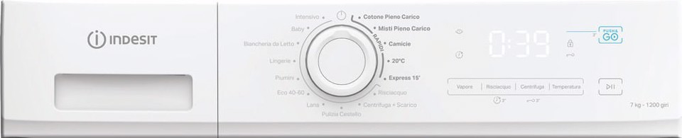 Indesit Lavatrice a libera installazione IMA 762 MY TIME IT - IMA 762 MY TIME IT
