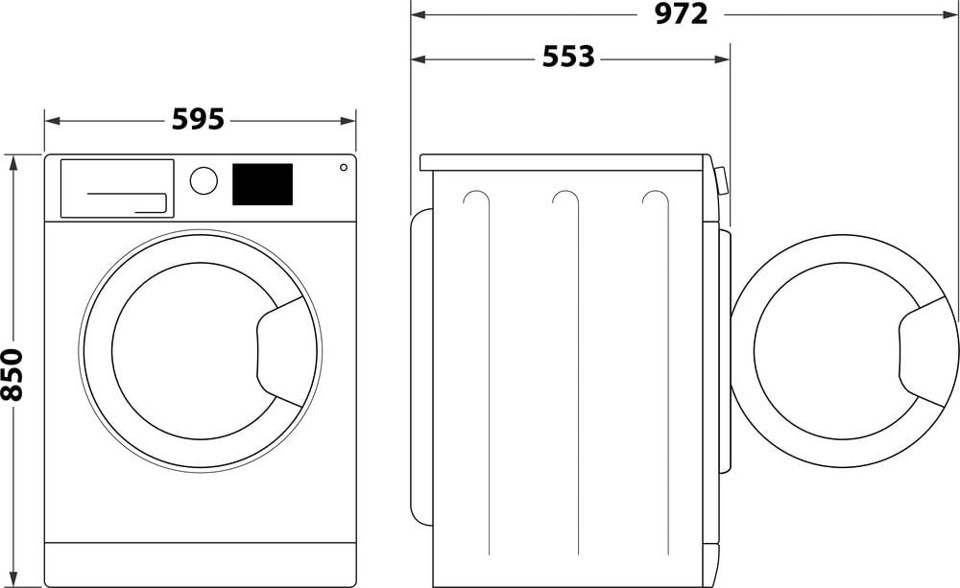 Indesit Lavatrice a libera installazione MTWC 71296 W IT - MTWC 71296 W IT
