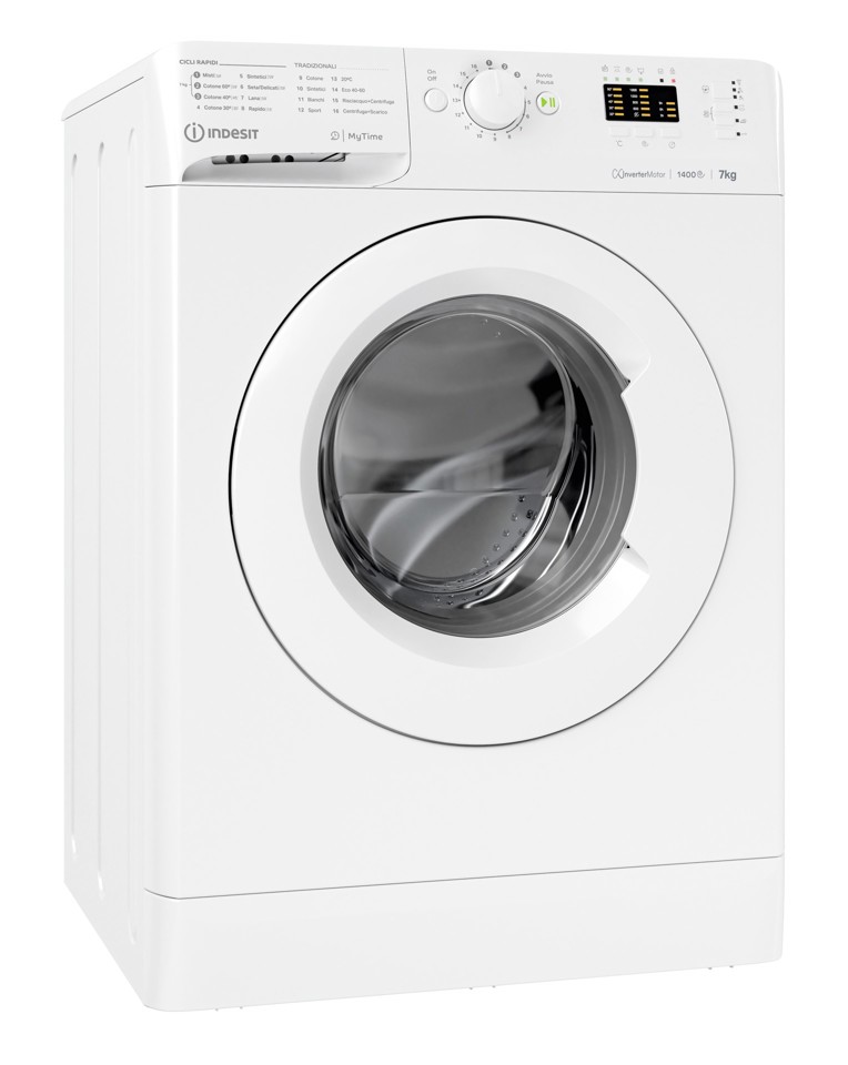 Indesit MTWA 71484 W IT lavatrice Caricamento frontale 7 kg 1400 Giri/min C Bianco