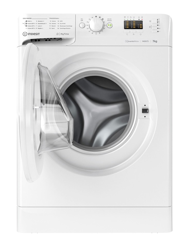 Indesit MTWA 71484 W IT lavatrice Caricamento frontale 7 kg 1400 Giri/min C Bianco