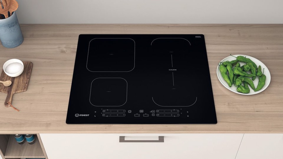 Indesit Piano cottura a induzione IB 65B60 NE - IB 65B60 NE Made in Italy
