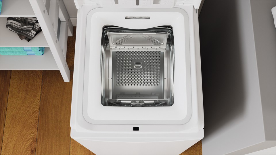 Indesit Turn&GO BTW S6251P IT lavatrice Caricamento dall'alto 6 kg 1200 Giri/min Bianco