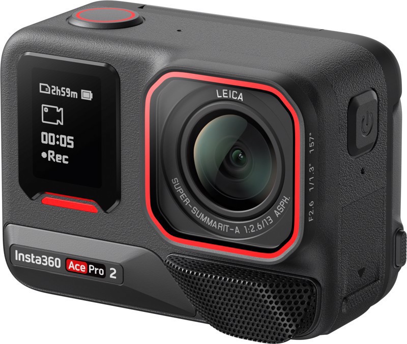 Insta360 Ace Pro 2 fotocamera per sport d'azione 50 MP 8K Ultra HD 25,4 / 1,3 mm (1 / 1.3") Wi-Fi 440 g